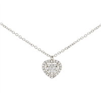 Necklace Buonocore Woman in White Gold Diamante 412C01DW